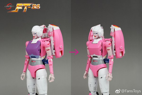 FansToys FT 24 Rouge Color Photos Of MP Alike Unofficial Arcee 09 (9 of 9)